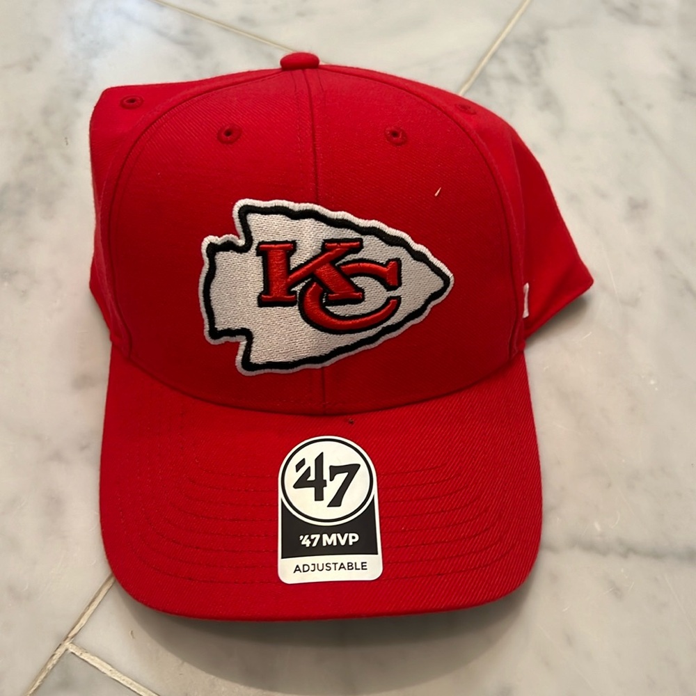 Kansas City baseball hat with Velcro closure brand new never been worn O/S